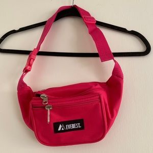 Vintage Everest Pink Fanny Pack or Crossbody Bag